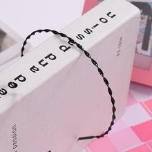 Load image into Gallery viewer, 1 pc Fashion Wave Men's Women Unisex Black Wavy Hair Head Hoop Band Sport Headband Hairband Gorgeous Hair Accessories For Men And Women
