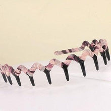Load image into Gallery viewer, 1 pcs Fashion Women Unisex Spring Wavy Hair Band Unisex Hairband for Men Women Sport Hair Hoop Non-slip Headwear Hair Accessories for Men And Women
