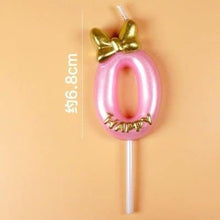 Load image into Gallery viewer, 1 Pcs Number 0-9 Birthday Candle Number One Birthday Gold Number Candles Party Celebration Baby Showers Happy Birthday Cake Candles for Kids Adult Wedding/ Party Crown Candle Cake Decoration Tools
