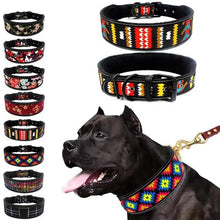 Load image into Gallery viewer, 10 Colors Reflective Puppy Big Dog Collar With Buckle Adjustable Pet Collar For Small Medium Large Dogs Leash Dog Chain Dog Collar for Cats Puppy Pets Small Medium Dogs Soft and Comfortable Neck Leash
