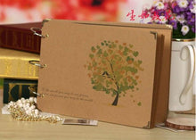 Load image into Gallery viewer, 10 Inch DIY Album Dandelion Series DIY Handmade Photo Albums for Lover Baby Wedding Stickers Scrapbooking Family Scrapbook Albums Family Anniversary Gift For Couple
