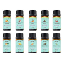 Load image into Gallery viewer, 10-Pack: Fruity Fragrance Premium Aromatherapy Diffuser Oils Set For Candle &amp; Soap Making
