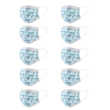 Load image into Gallery viewer, 10-Pack: Kids Disposable Face Mask
