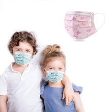 Load image into Gallery viewer, 10-Pack: Kids Disposable Face Mask
