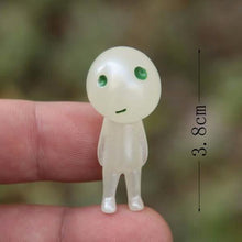 Load image into Gallery viewer, 10-Pack: Princess Mononoke Luminous Studio Ghibli Resin Action Figurines
