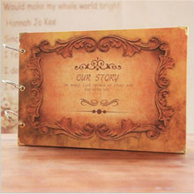 Load image into Gallery viewer, 10 Pages DIY  Album Scrapbook Our Story Series Handmade Photo Albums for Lover Baby Wedding Stickers Scrapbooking  Home Decor House Decoration DIY Memorable Gifts For Loved Ones
