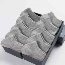 Load image into Gallery viewer, 10-Pairs: Women's Solid Color Ankle Socks
