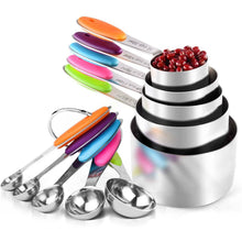Load image into Gallery viewer, 10-Piece: Measuring Cups and Spoons Set
