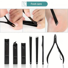 Load image into Gallery viewer, 10-Piece Set: Ultra Sharp and Sturdy Nail Clippers Kit
