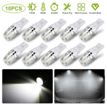 Load image into Gallery viewer, 10-Piece: Xenon White Wedge Base LED Bulbs
