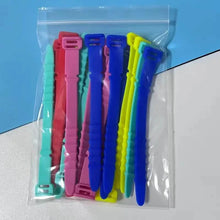 Load image into Gallery viewer, 10-Pieces: 4.5 Inch Reusable Wire Ties Cord Organizer Straps Elastic Silicone Cord Organizer

