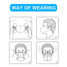 Load image into Gallery viewer, 10-Pieces: Disposable KN95 Mask FFP
