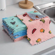 Load image into Gallery viewer, 10-Pieces: Reusable Dish Cellulose Sponge Cloths
