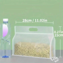 Load image into Gallery viewer, 10-Pieces: Reusable Silicone Leakproof Food Storage Bags
