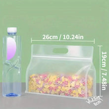 Load image into Gallery viewer, 10-Pieces: Reusable Silicone Leakproof Food Storage Bags
