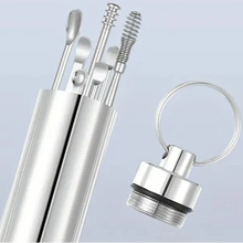 Load image into Gallery viewer, 10-Pieces: Stainless Steel Ear Wax Removal Tool Set
