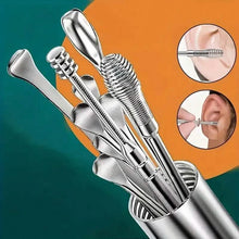 Load image into Gallery viewer, 10-Pieces: Stainless Steel Ear Wax Removal Tool Set
