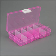 Load image into Gallery viewer, 10 Slots Adjustable Plastic Jewelry Box Storage Case Craft Jewelry Organizer Beads  Jewelry Making Jewelry Organizer Adjustable Storage Box Plastic Compartments Organizer for Jewelry
