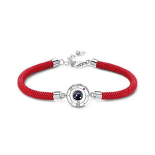 Load image into Gallery viewer, 100 Languages I Love You Couple Bracelets Braided Rope Bracelet Bangle Bracelet  Languages Couple Bracelets For Boyfriend And Girlfriend Matching Love Bracelets For Couples I love You Gifts For Him And Her
