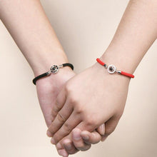 Load image into Gallery viewer, 100 Languages I Love You Couple Bracelets Braided Rope Bracelet Bangle Bracelet  Languages Couple Bracelets For Boyfriend And Girlfriend Matching Love Bracelets For Couples I love You Gifts For Him And Her
