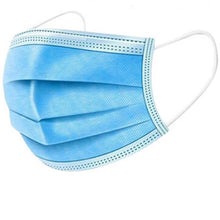 Load image into Gallery viewer, 100-Pack: 3 Layer Disposable Protective Face Masks
