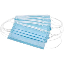 Load image into Gallery viewer, 100-Pack: 3 Layer Disposable Protective Face Masks
