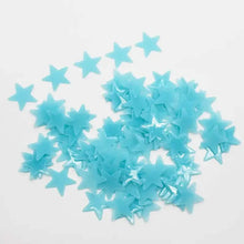 Load image into Gallery viewer, 100-Pieces: Luminous Glow in the Dark Star Wall Stickers
