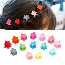 Load image into Gallery viewer, 100-Pieces: Non-Slip Colorful Mini Hair Claw Clips Clamps Accessories
