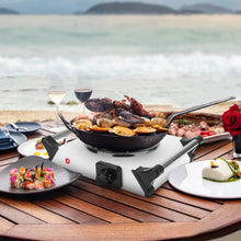 Load image into Gallery viewer, 1000W Electric Burner Portable Coil Heating Hot Plate Stove Countertop
