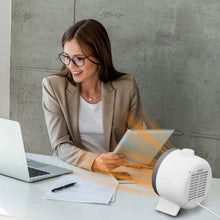Load image into Gallery viewer, 1000W Electric Space Heater Fan
