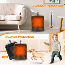 Load image into Gallery viewer, 1000W Portable Electric Space Heater
