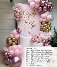 Load image into Gallery viewer, 104pcs Navy Blue And Gold White Balloon Garland Arch Kit For Wedding Birthday Party  Baby Shower Girl Bridal Shower Birthday Party Decorations
