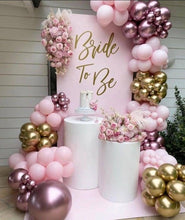 Load image into Gallery viewer, 104pcs Navy Blue And Gold White Balloon Garland Arch Kit For Wedding Birthday Party  Baby Shower Girl Bridal Shower Birthday Party Decorations
