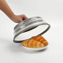 Load image into Gallery viewer, 10.5 inch Collapsible Food Plate Lid Cover
