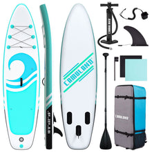 Load image into Gallery viewer, 10’6” x 32”x 6” Paddle Boards for Adults with Premium SUP Accessories and Backpack
