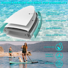 Load image into Gallery viewer, 10’6” x 32”x 6” Paddle Boards for Adults with Premium SUP Accessories and Backpack
