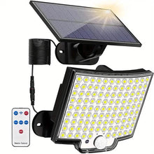 Load image into Gallery viewer, 106LED Super Bright Motion Sensor Solar Power LED Garden Wall Light
