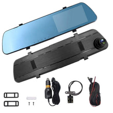 Load image into Gallery viewer, 1080P Car DVR 4.3inches Dash Cam with 140° Angle Loop Recording
