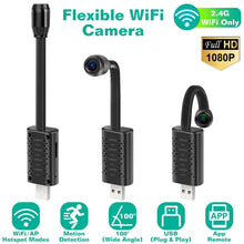 Load image into Gallery viewer, 1080P HD Mini USB IP Camera Motion Detection
