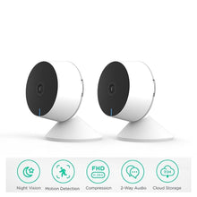 Load image into Gallery viewer, 1080P IP Wifi Camera Indoor Surveillance Camera Baby Monitor Mini Cam Home Security Webcam Motion Detection with Night Vision AIl Human Detection Activity Zone
