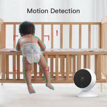 Load image into Gallery viewer, 1080P IP Wifi Camera Indoor Surveillance Camera Baby Monitor Mini Cam Home Security Webcam Motion Detection with Night Vision AIl Human Detection Activity Zone
