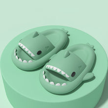 Load image into Gallery viewer, New Men and Women Summer Slippers Lovely Shark Shape Slides Outdoor Women Shoes Flip Flops Lightweight Open Toe Beach Pool Slides Sandals Shark Shower Slipper
