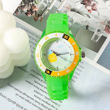 Load image into Gallery viewer, Kids Quartz Watches 50M Waterproof Analog Wristwatches Jelly Clock Students Watch Children PU Band Watch Childrens Analog Wrist Watch With Protective Design Simple Watch For Girls And Boys
