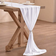 Load image into Gallery viewer, 10Ft. Chiffon Table Runner
