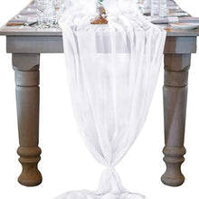 Load image into Gallery viewer, 10Ft. Chiffon Table Runner
