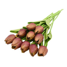 Load image into Gallery viewer, 10Pcs High Quality Real Touch Calla Lily Artificial Flowers Bouquet For Wedding Bridal Home Kitchen Table Flower Decoration Home Decor
