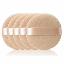 Load image into Gallery viewer, 10pcs Professional Round Shape Face Body Powder Portable Soft Cosmetic Puff Makeup Sponge and Makeup Puff For Liquid Foundation
