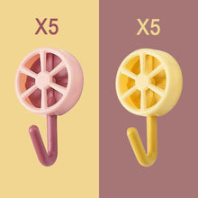 Load image into Gallery viewer, 10PCS Self Adhesive Wall Hook Strong Without Drilling Coat Bag Bathroom Door Kitchen Towel Hanger Hooks Home Storage Accessories Decorative Hooks Entrance Organizers with Self-Adhesive Hooks for Hanging Keys Towels
