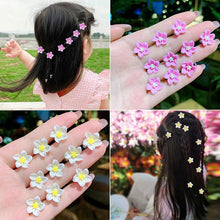 Load image into Gallery viewer, 10pcs Small Flower Buckle Hair Clips Hairpins for Women Girls Fashion Hair Styles Holder Hair Pins Claws Wedding Hair Accessories for Brides and Bridesmaids
