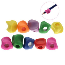 Load image into Gallery viewer, 10pcs/lot Silicone Pen Baby Learning Writing Tool Correction Device Fish Pencil Grasp Writing Aid Grip Stationery Pen Holder Child Writing Aid for Kids Silicone Writing Aid Additional Writing Aid Set Ergonomic Pen
